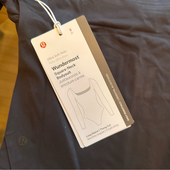 NWT Wundermost Ultra-Soft Nulu Square-Neck Long-Sleeve Bodysuit - Picture 9 of 9